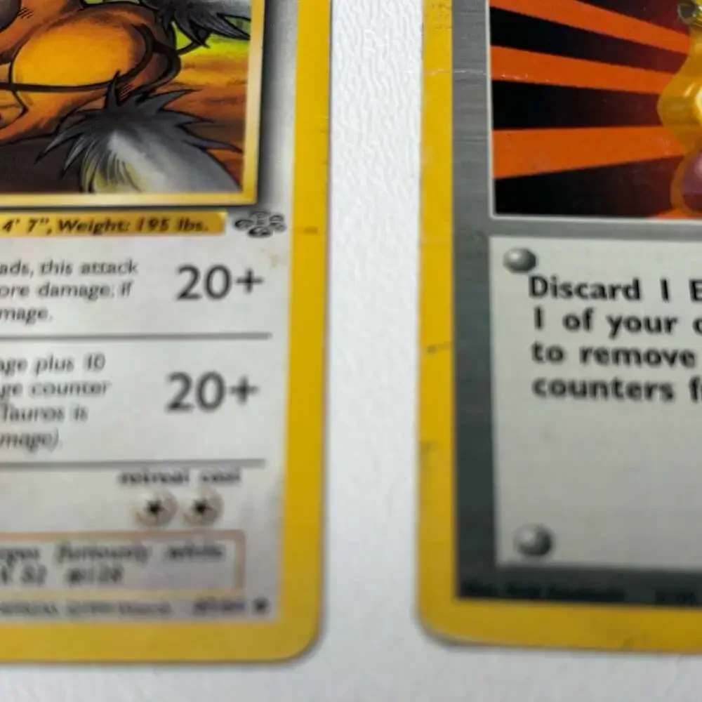 Pokemon 6 Card Lot Base Set Jungle Mixed